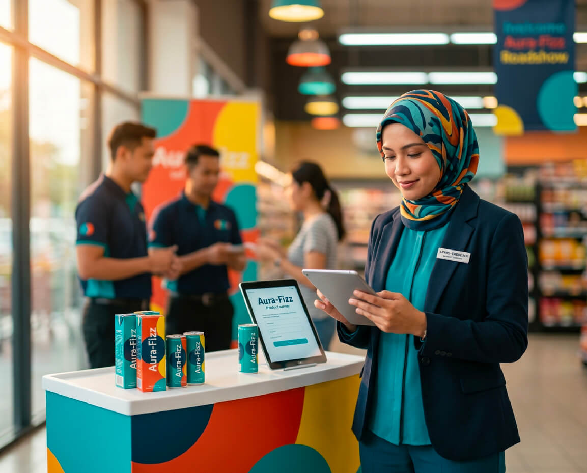 Trucks traveling on rural roads through Southeast Asian countryside, representing multi-tiered distribution networks in ASEAN